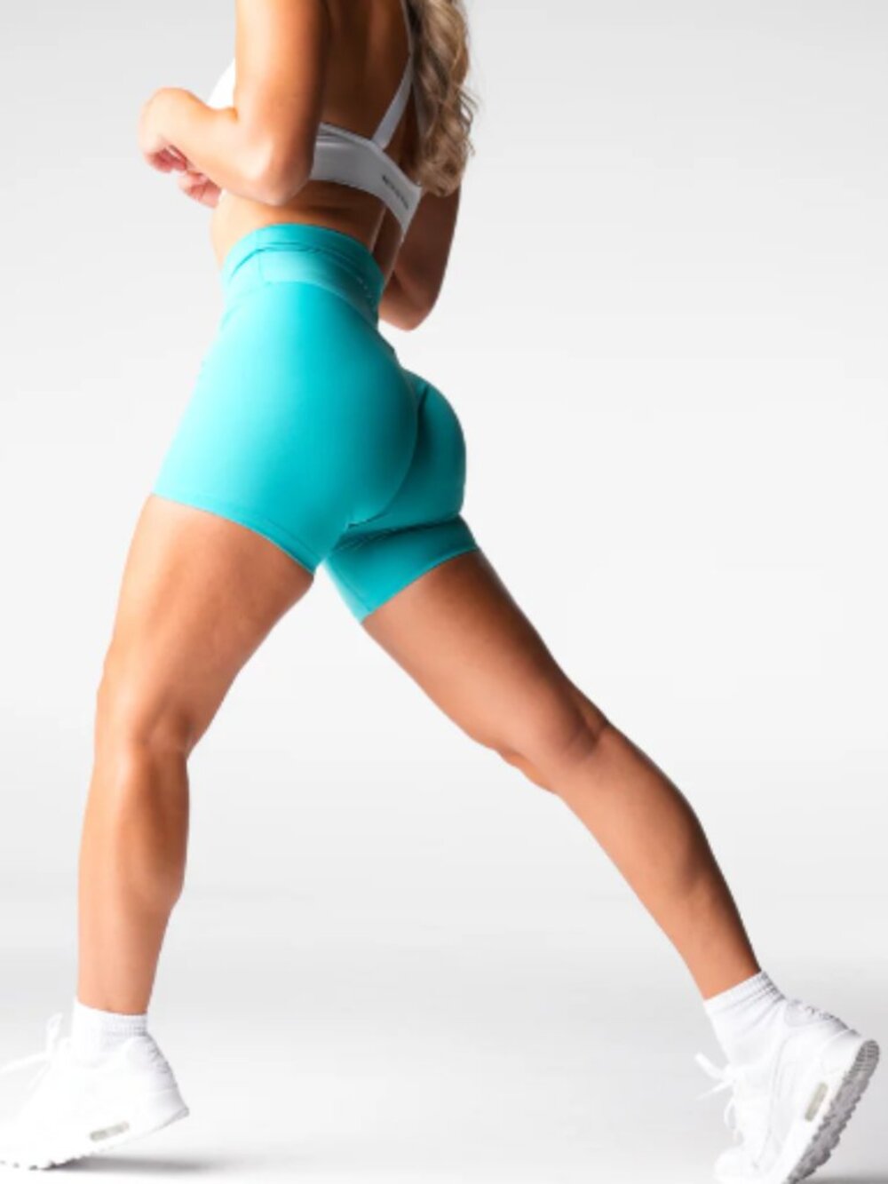Turquoise Signature 2.0 Shorts - Picture 3 of 3